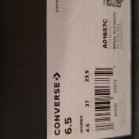 Converse CTAS MOVE HI Platform Women Sz  / A01657C - Picture 11 of 12